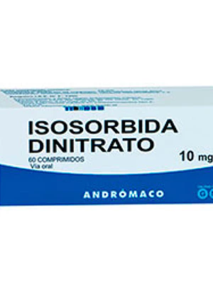 Isosorbida Dinitrato 10 mg 60 Comprimidos.