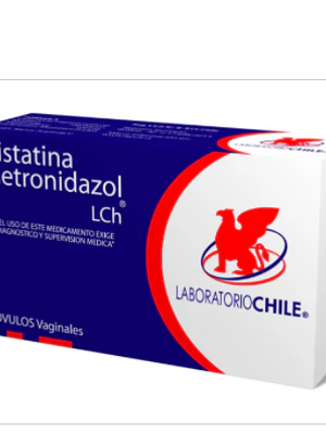 Nistatina Metronidazol 10 Óvulos vaginales.