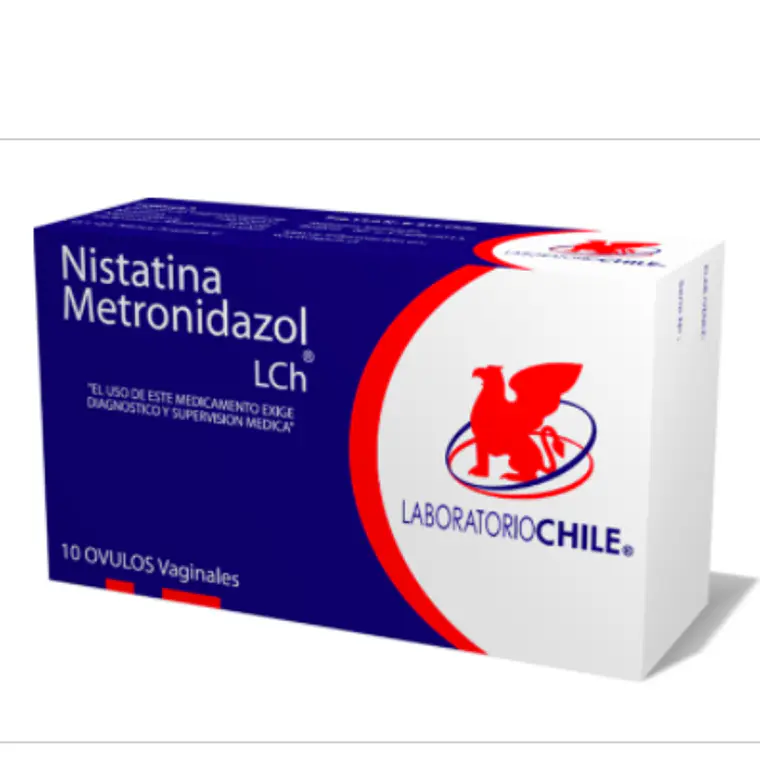 Nistatina Metronidazol 10 Óvulos vaginales. 1
