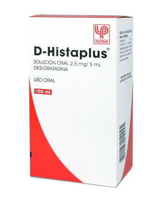 D-Histaplus Desloratadina 2,5 mg/5 ml Solucion oral 100 ml.