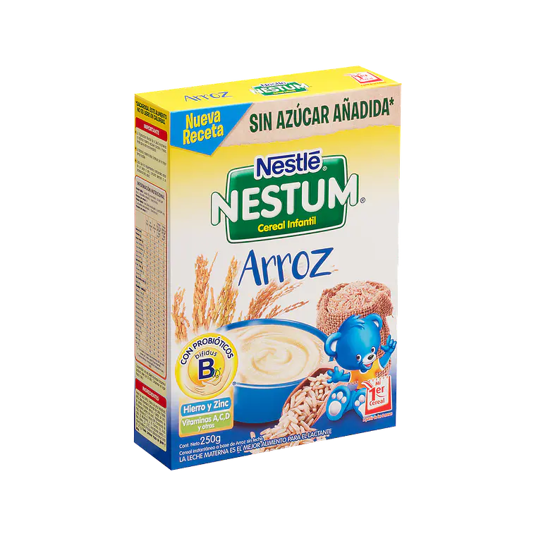 Nestúm Arroz Cereal infantil 250 g. Nestlé 1