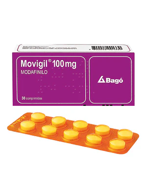 Movigil Modafinilo 100 mg 30 Comprimidos.