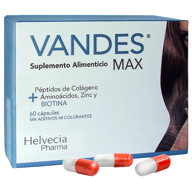 Vandes Max Suplemento alimenticio 60 Cápsulas. 1