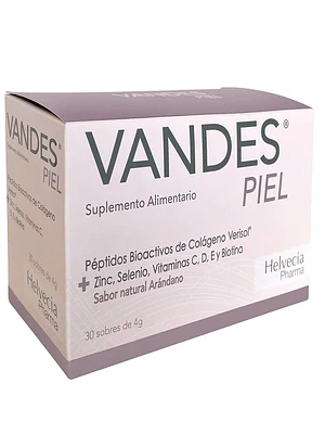 Vandes Piel Suplemento alimentario 30 sobres 4 g.