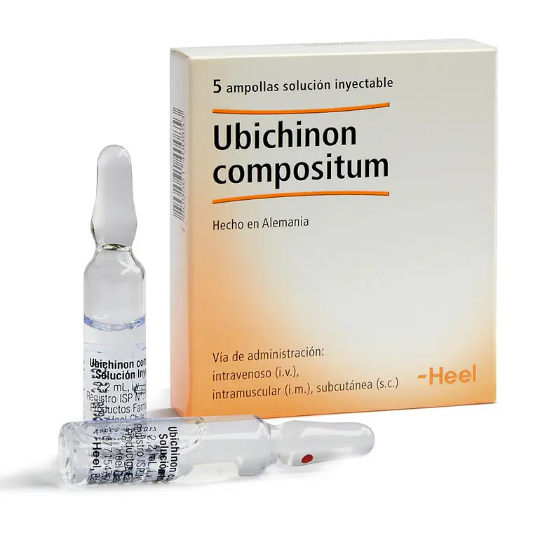 Ubichinon Compositum 5 Ampollas. Heel 1