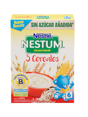 Nestum Cereal infantil 5 Cereales 250 g. Nestlé