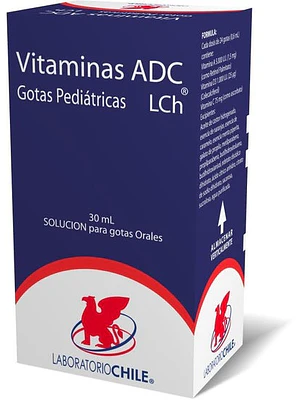 Vitamina ACD Gotas pediátricas 30 ml.