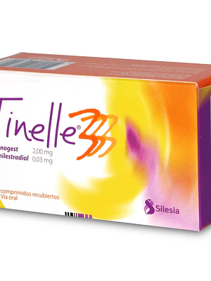 Tinelle 3 Dienogest, Etinilestradiol  91 Comprimidos recubiertos.