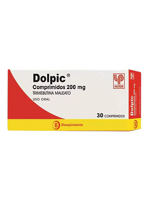 Dolpic (B) Trimebutina 200 mg 30 Comprimidos.
