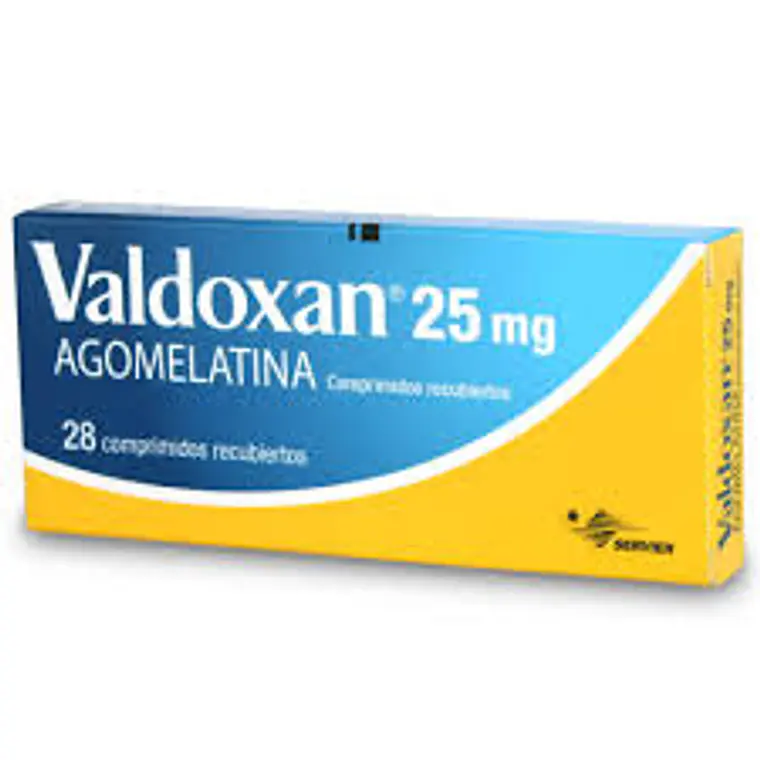 Valdoxan Agomelatina 25 mg 28 Comprimidos 1