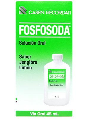 Fosfosoda Solución oral Sabor jengibre limón 45 ml.