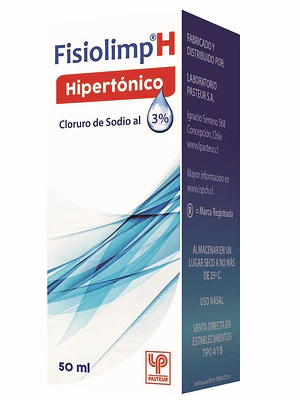 Fisiolimp H Hipertónico 3 % Spray Solución nasal 50 ml.