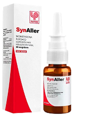 SynAller Mometasona 50 mcg Nebulizacion nasal 200 Dosis.