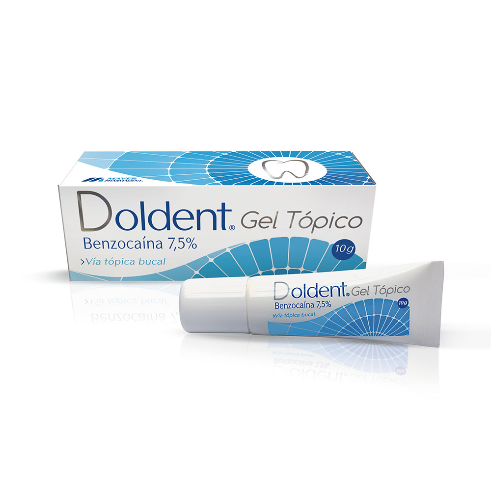 Doldent Benzocaína 7,5 % Gel tópico 10 g.
