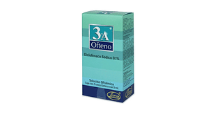 3A Ofteno Diclofenaco Sódico 0,1% Solución Oftálmica 5 mL