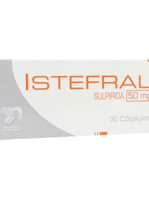 Istefral Sulprida 50 mg 30 Cápsulas.