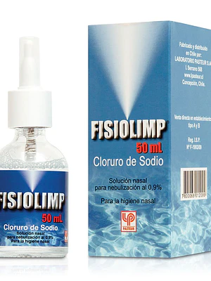 Fisiolimp Cloruro de sodio 0,9% Solución nasal 50 ml.