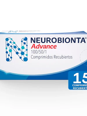 Neurobionta Advance 100/50/1 mg 15 Comprimidos recubiertos.