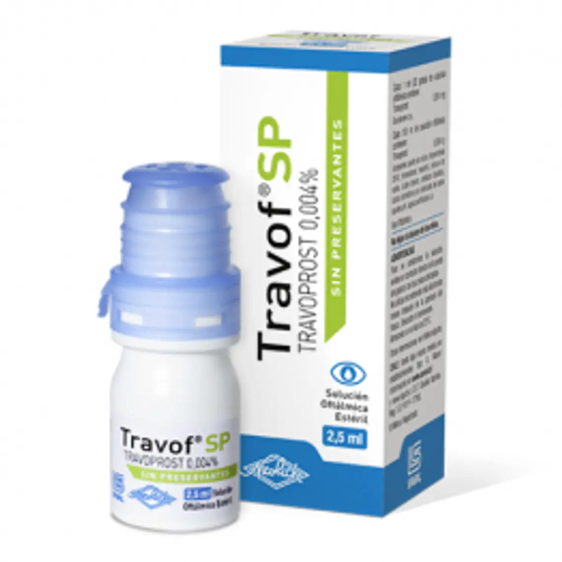 Travof SP Travoprost Solución oftálmica 2,5 ml. 1