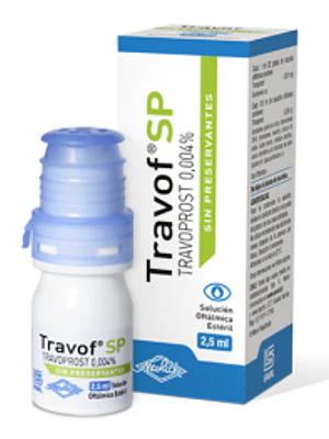 Travof SP Travoprost Solución oftálmica 2,5 ml.