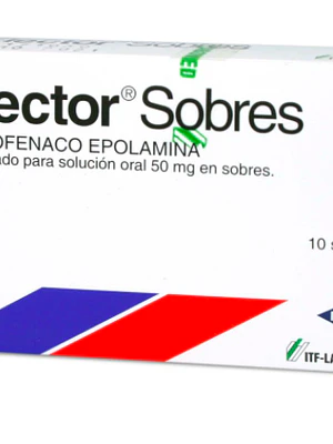 Flector Diclofenaco Epolamina 50 mg Solución oral 10 Sobres,