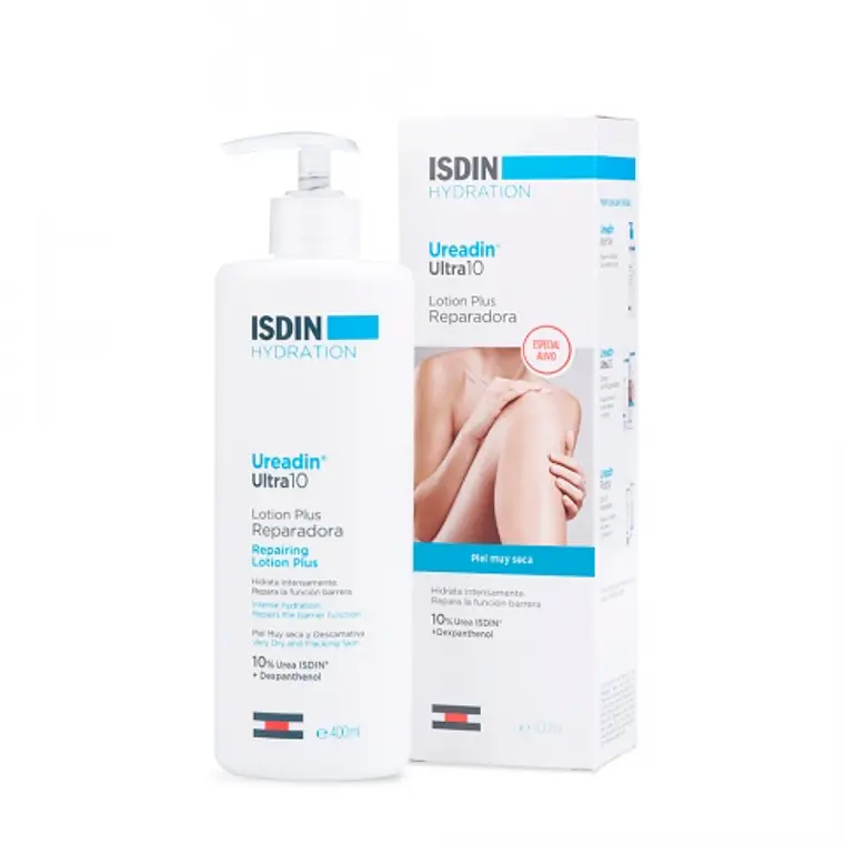 Ureadin Ultra 10 Loción plus reparadora 400 ml. ISDIN 1