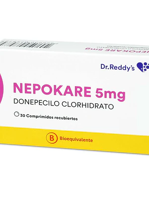 Nepokare (B) Donepecilo 5 mg 30 Comprimidos.