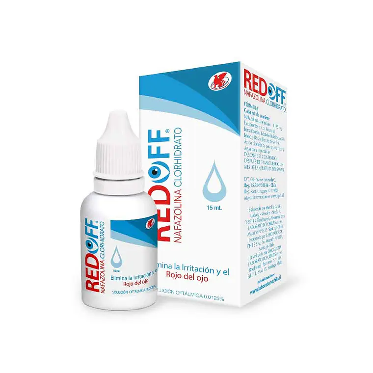 Redoff Nafazolina 0,0125 % Solución oftálmica 15 ml. 1