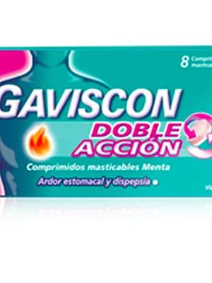 Gaviscon Doble Acción 8 Comprimidos Masticables