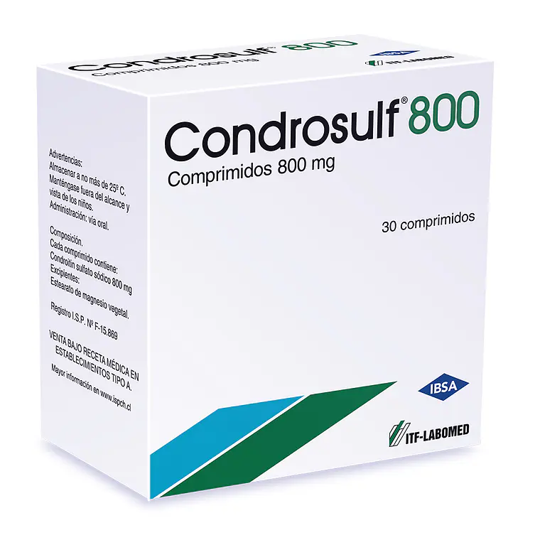 Condrosulf  Condroitina 800 mg 30 Comprimidos. 1