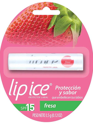 Lip Ice SPF 15 Fresa 3,5 g.