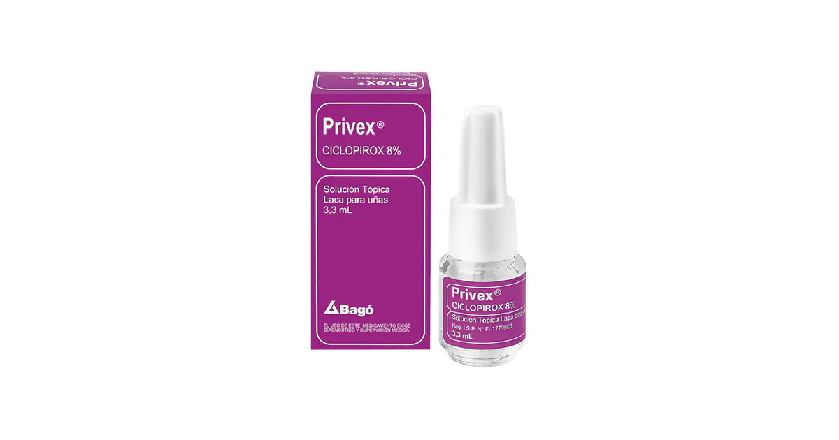 Privex 8 % Laca 3,3 ml