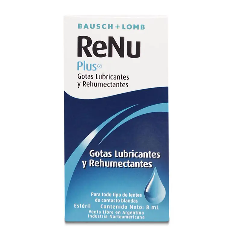 Renu Plus Gotas 8 ml. 1
