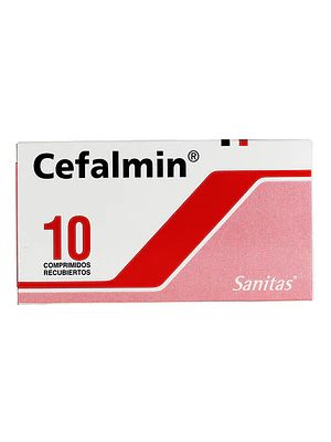 Cefalmin 10 Comprimidos recubiertos.