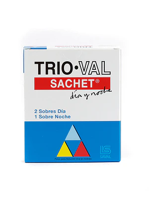 Trio-val dí­a y noche 3 Sachets.