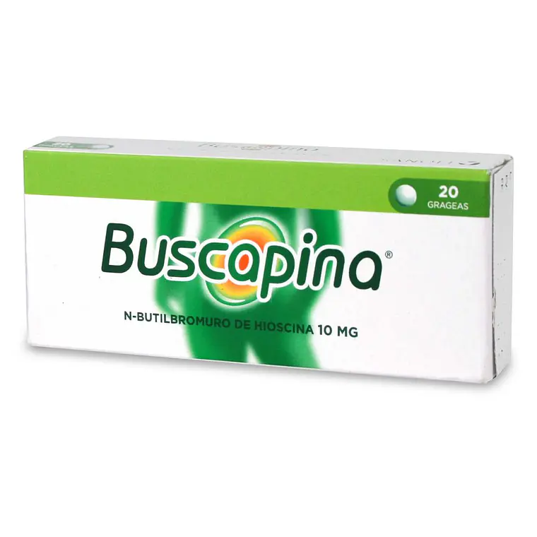 Buscapina N-Butilbromuro 10 mg 20 Grageas. 1