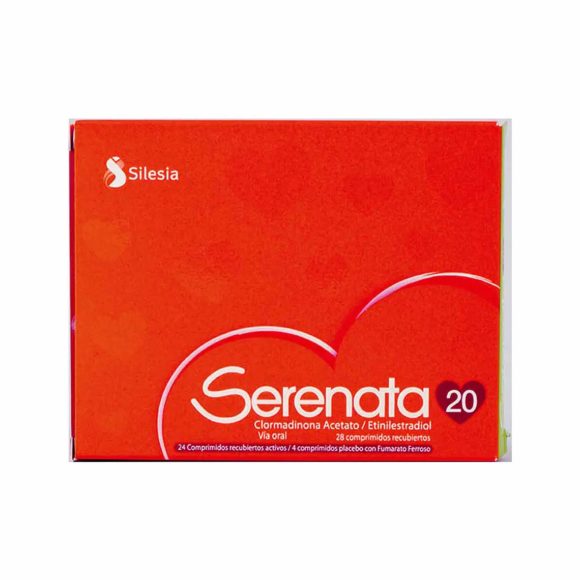 Serenata 20 Clormadinona, Etinilestradiol 28 Comprimidos. 1
