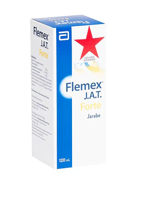 Flemex J.A.T. Forte (B) Codeína Jarabe 120 ml.