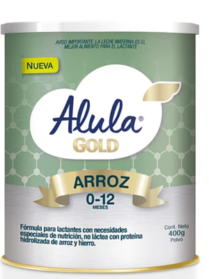 Alula Gold Arroz Fórmula láctea en polvo. 400 g.