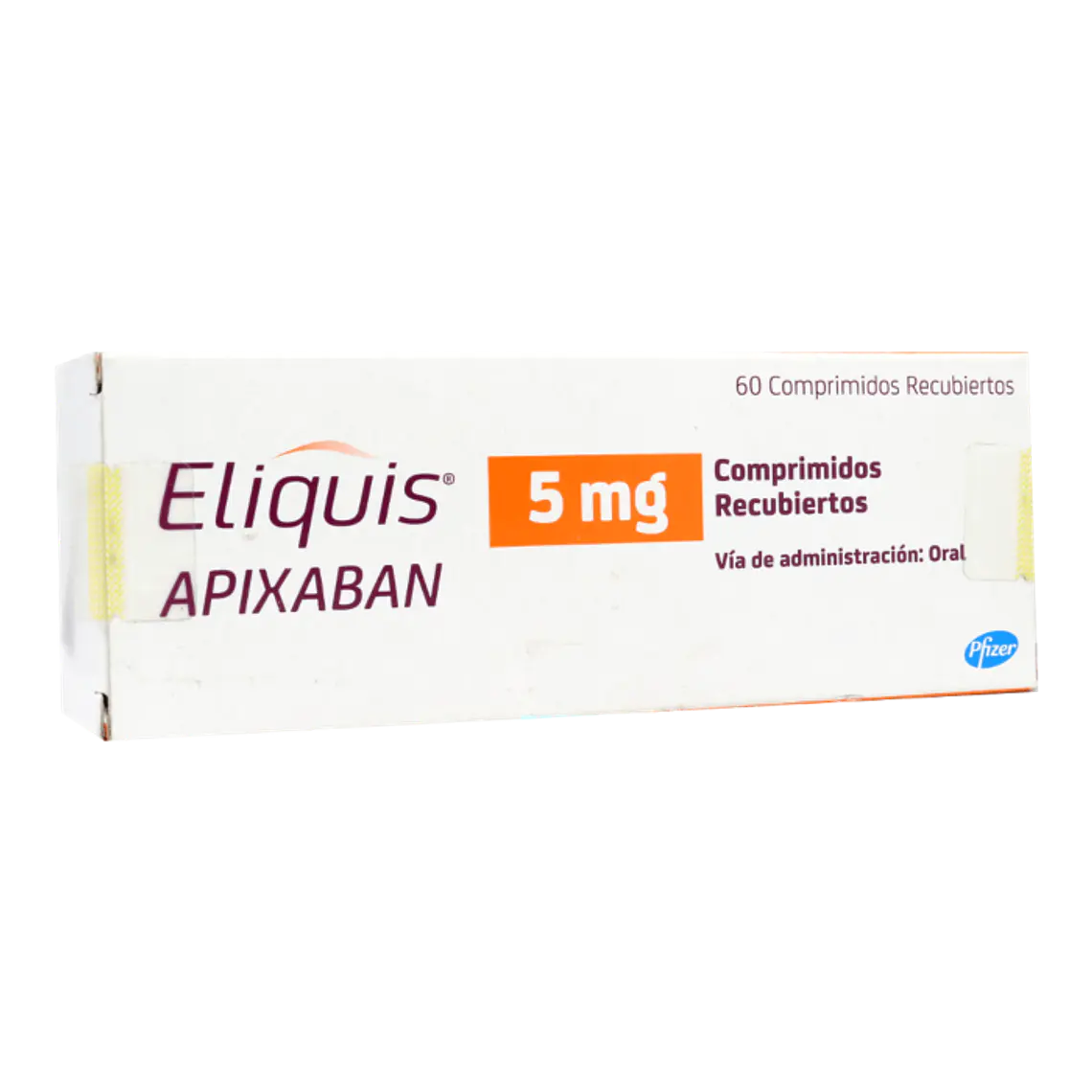 Eliquis Apixaban 5 mg 60 Comprimidos recubiertos. 1