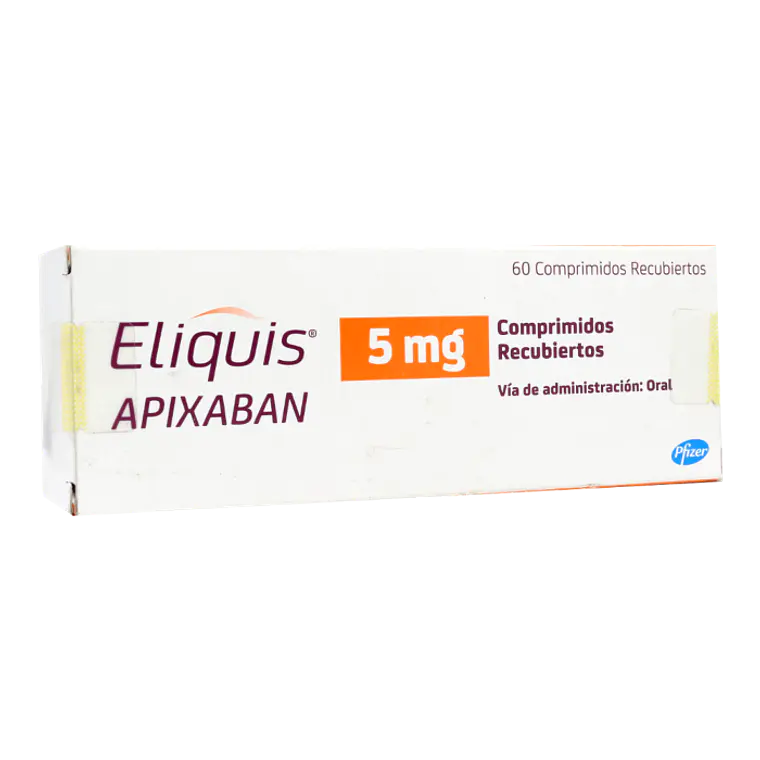 Eliquis Apixaban 5 mg 60 Comprimidos recubiertos. 1