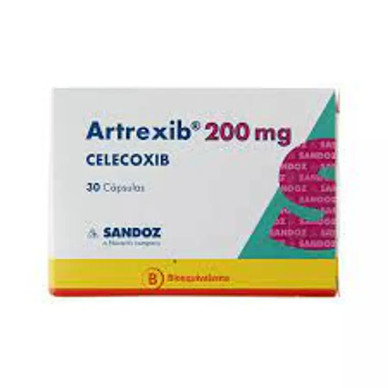 Artrexib (B) Celecoxib 200 mg 30 Cápsulas. 1