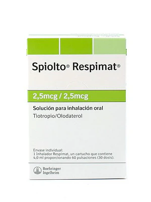 Spiolto Respimax, Inhalador de 30 Dosis