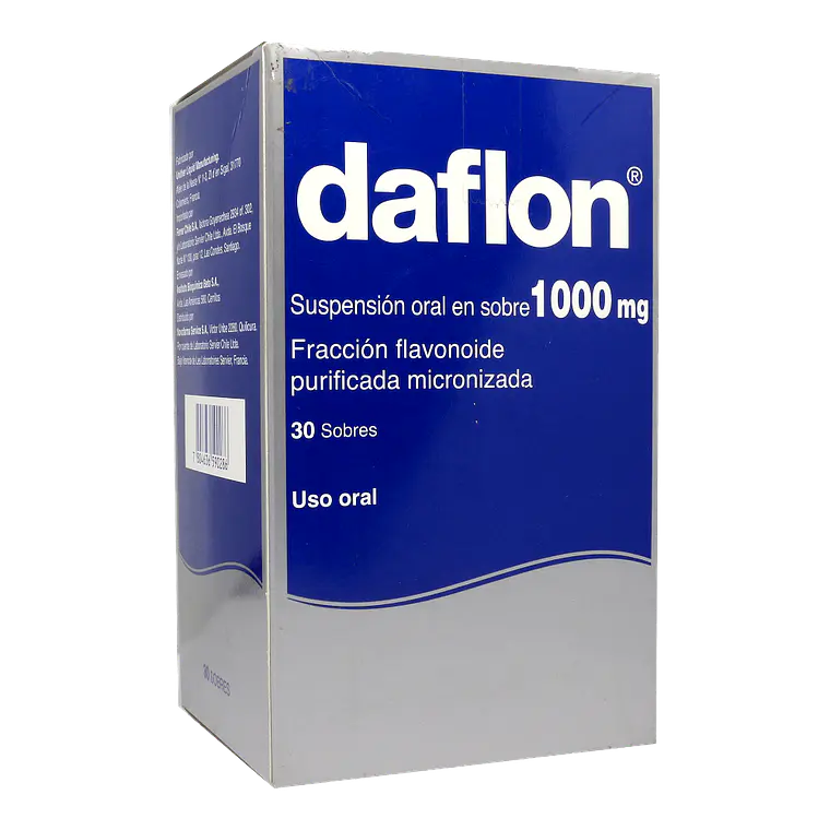 Daflon 1000 mg  Suspensión oral 30 Sobres. 1