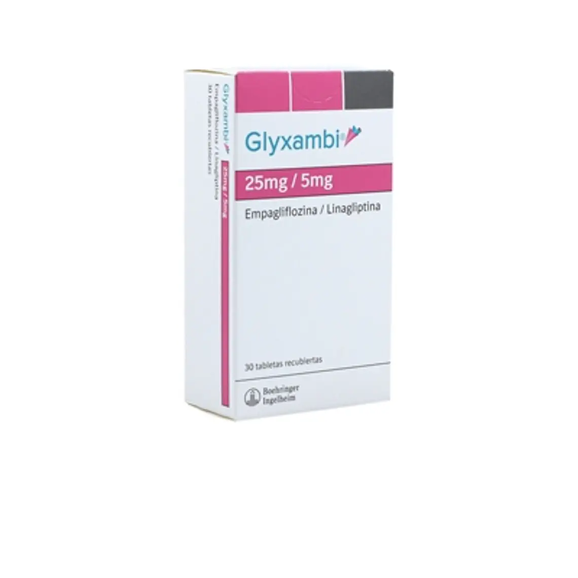 Glyxambi Empagliflozina, Linagliptina 25/5 mg 30 Comprimidos. 1