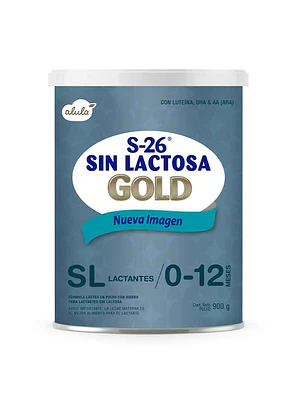 Alula S-26 Gold sin lactosa 900 g.