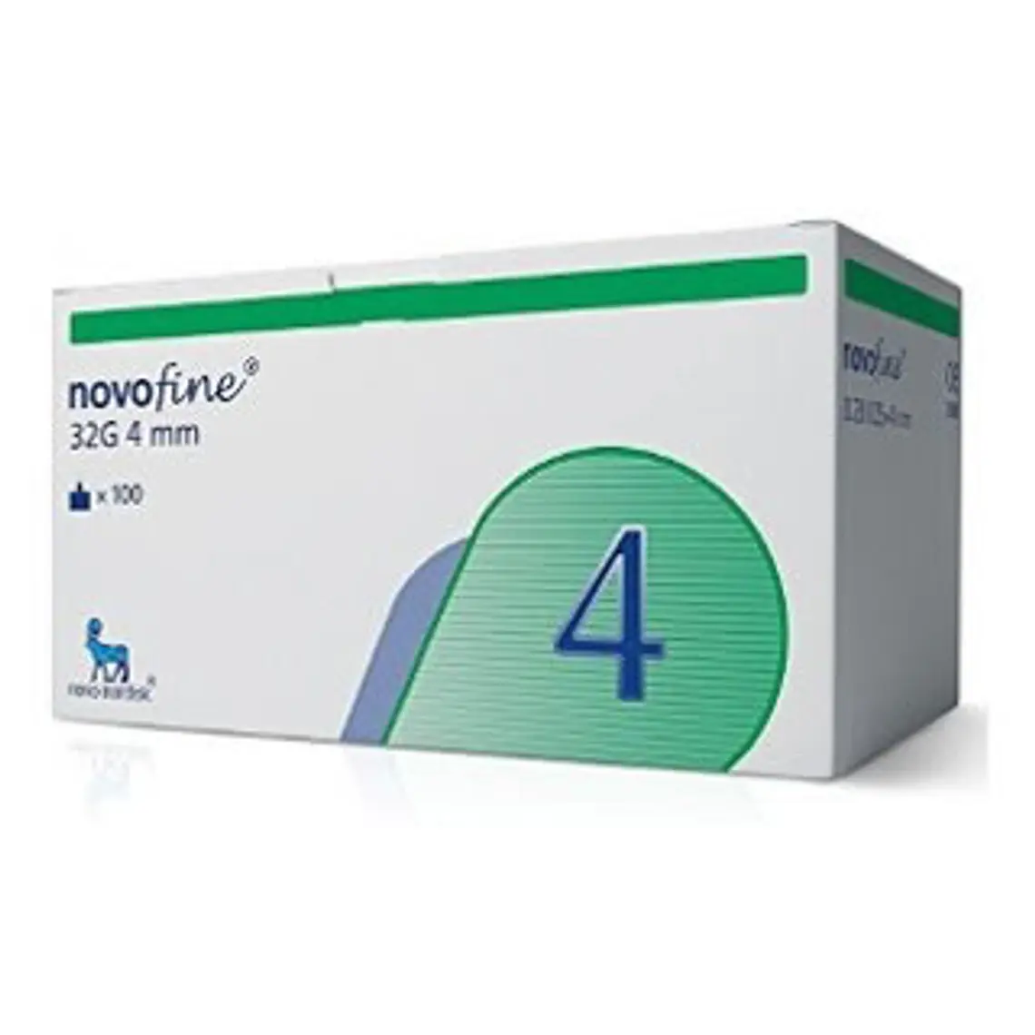 Novofine Agujas 32 g 4 mm 100 Unidades. 1
