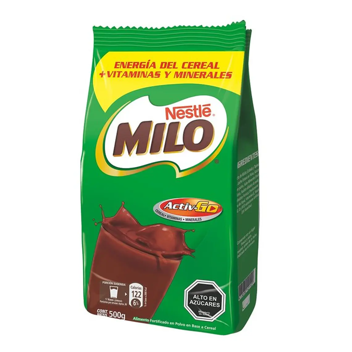 Milo en polvo 500 g. Nestlé 1