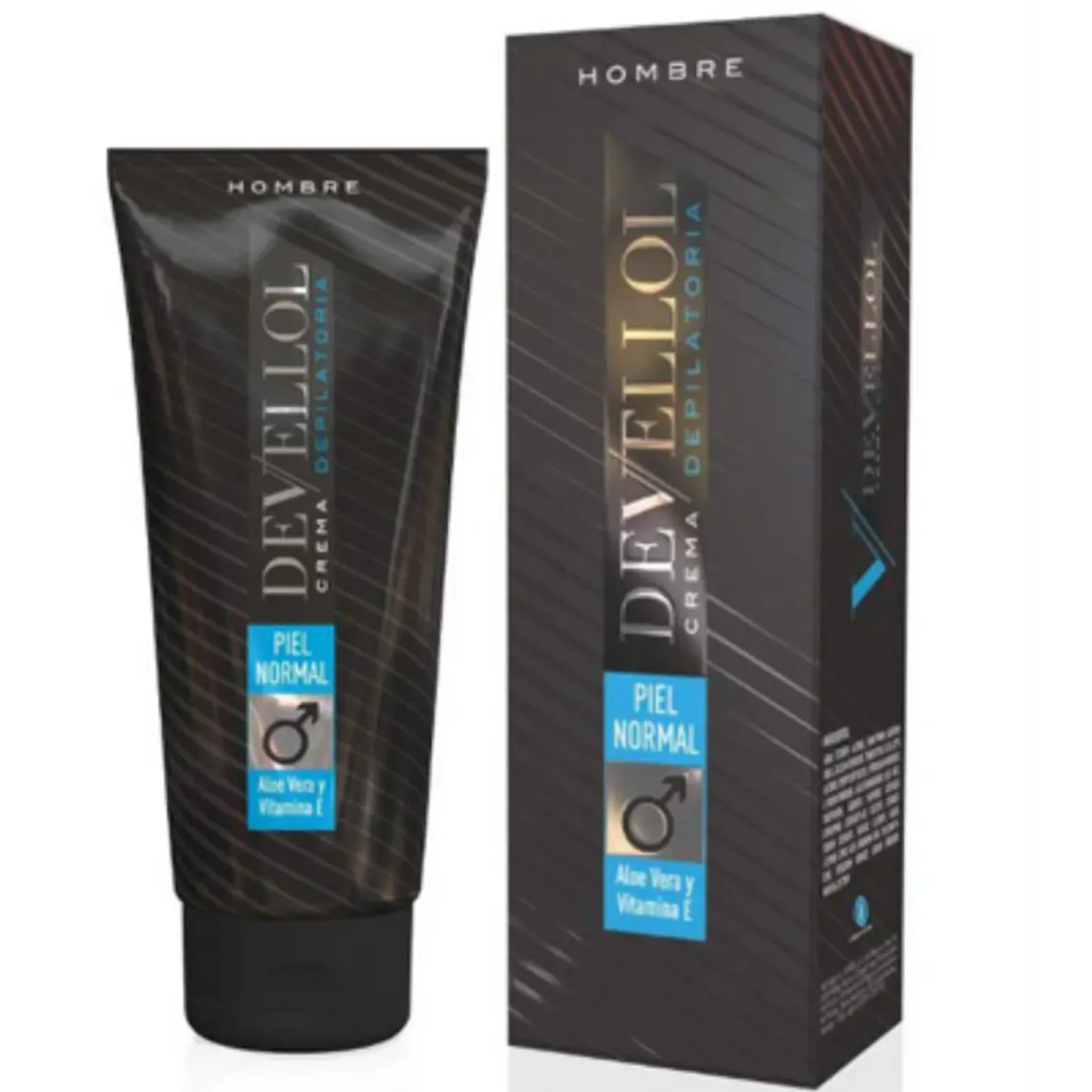 Devellol Crema depilatoria para hombre Piel normal 200 ml. 1
