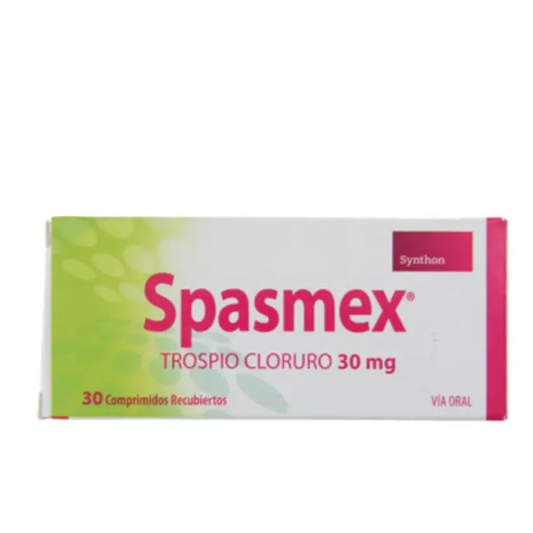 Spasmex Trospio Cloruro 30 mg 30 Comprimidos. 1